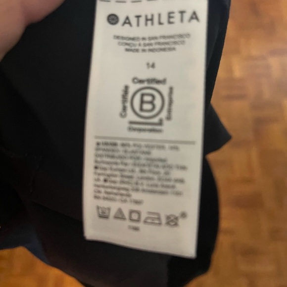 EUC Athleta Brooklyn Ankle pant in black sz 14 - Picture 8 of 8